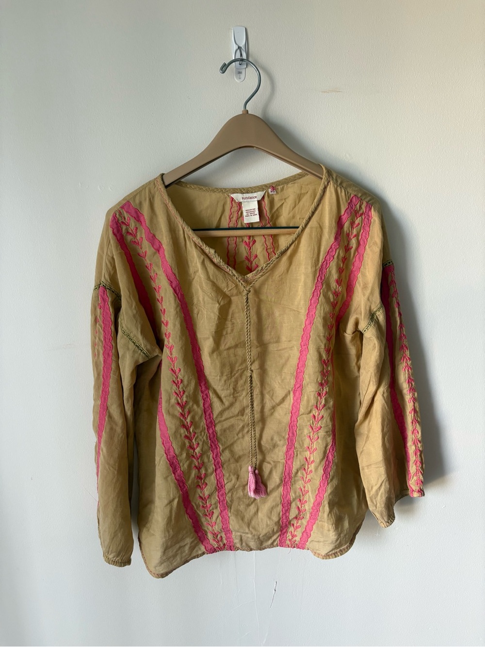 Sundance Embroidered Long Sleeve